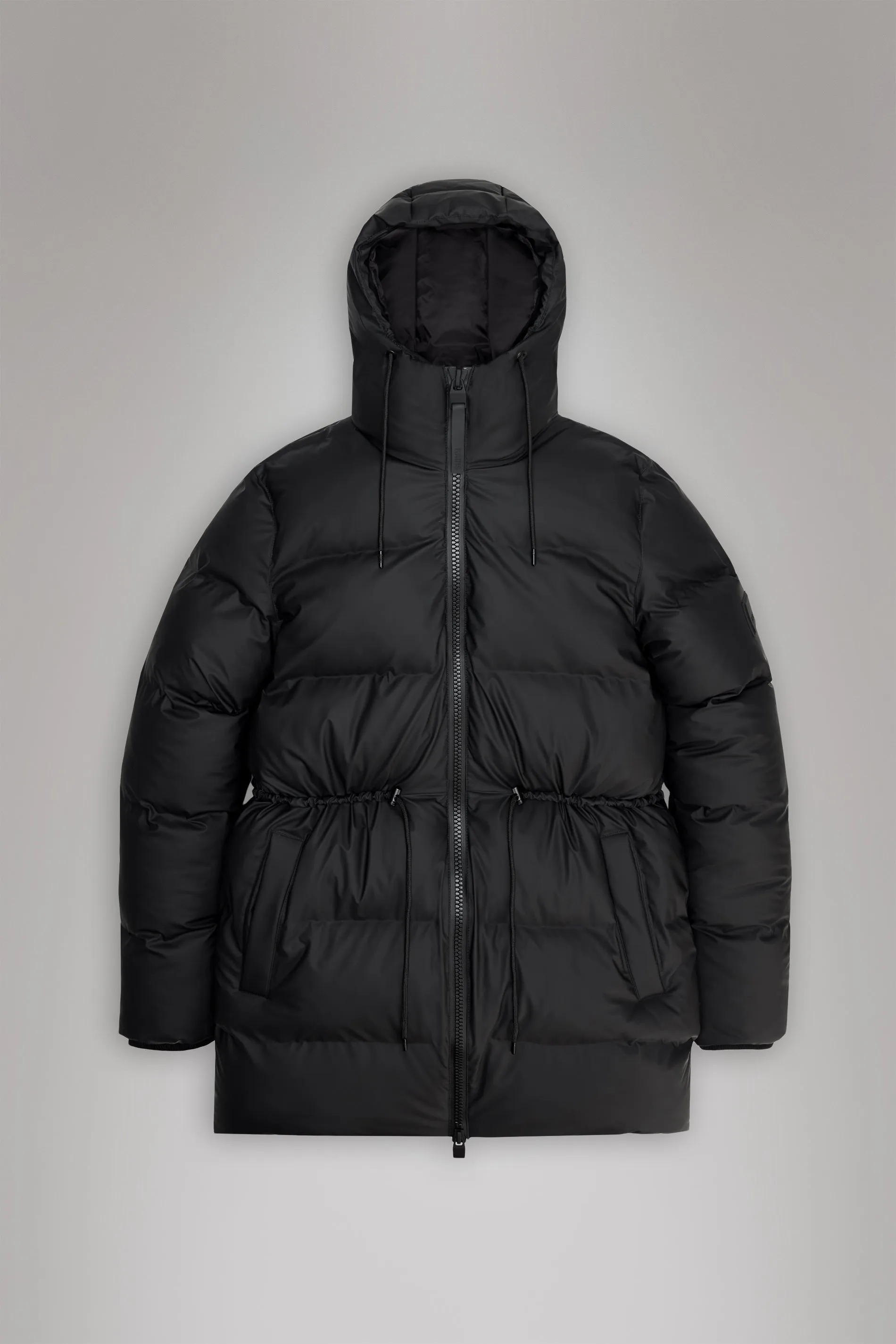 Alta Long Puffer String W Jacket - Black