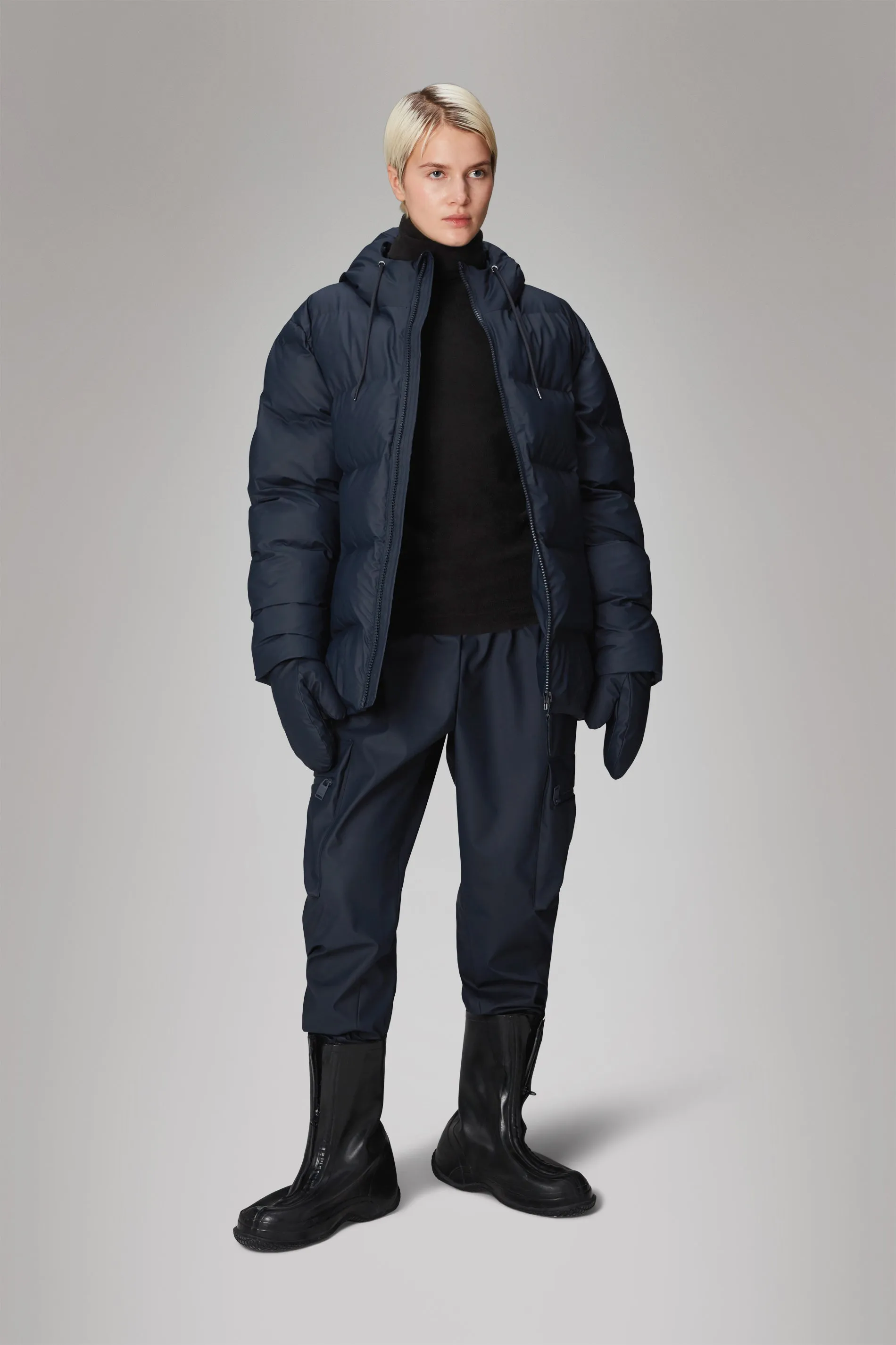 Alta Puffer Jacket - Navy