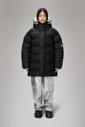 Alta Vision Long Puffer Jacket - Black