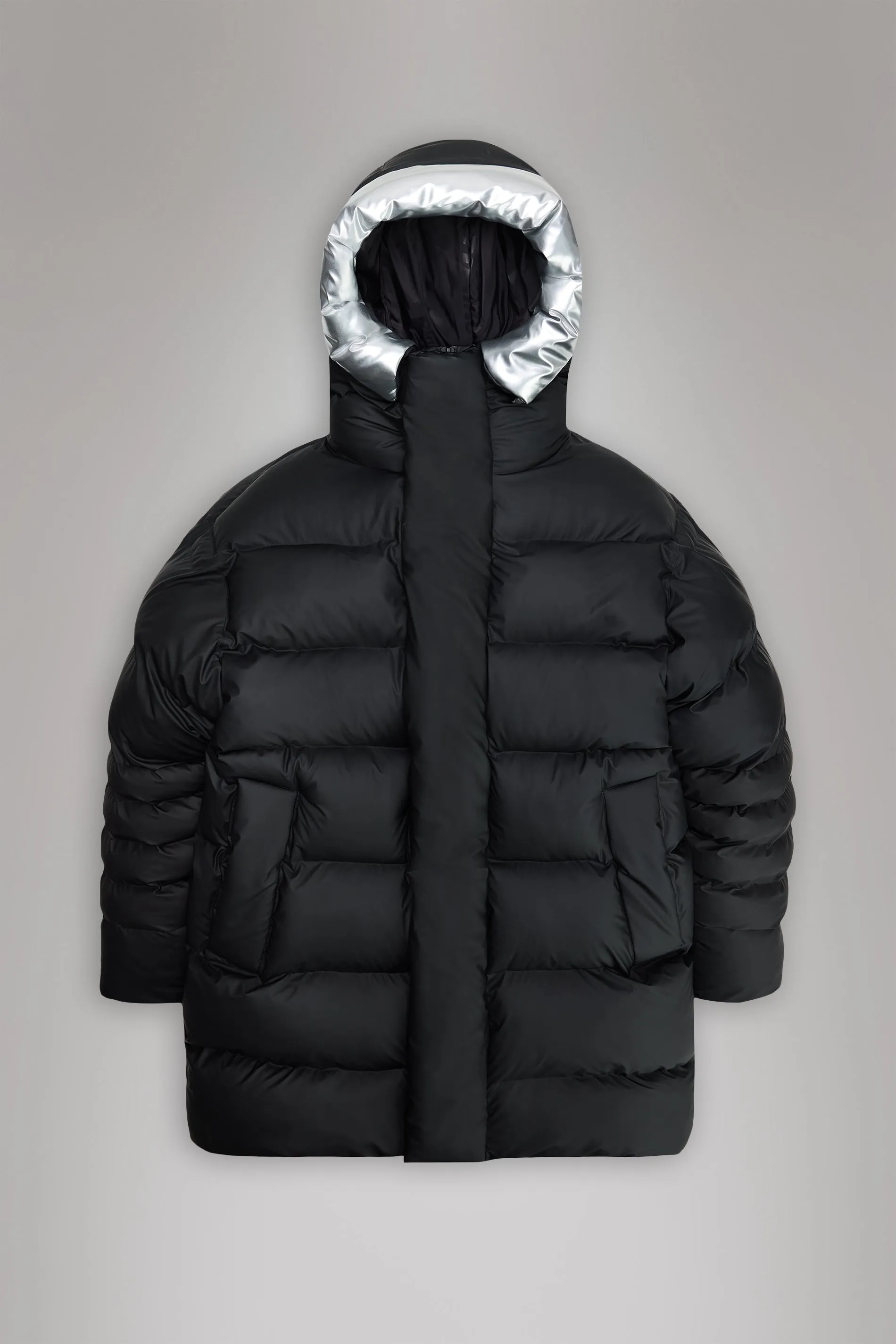 Alta Vision Long Puffer Jacket - Black