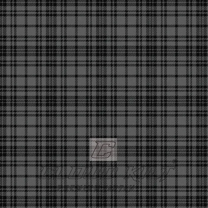 Bute Heather Black Premium Tartan Kilt