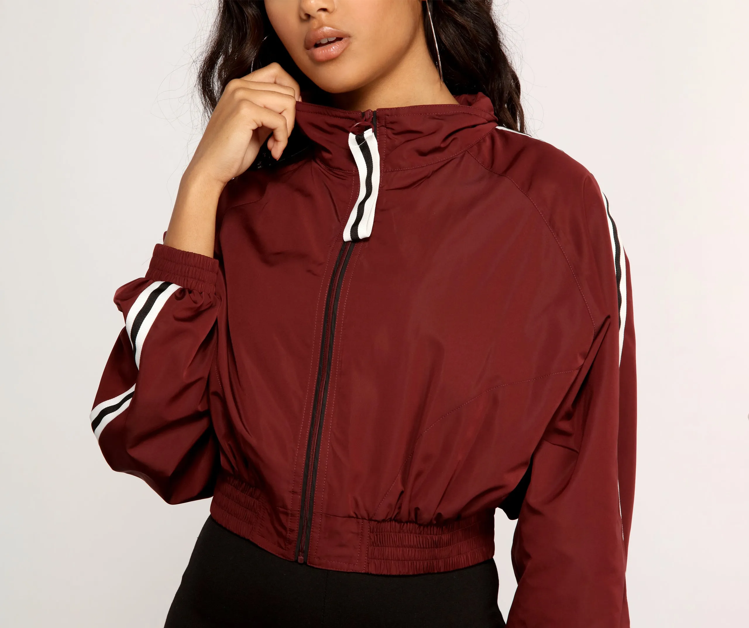Cropped Sporty Jacket