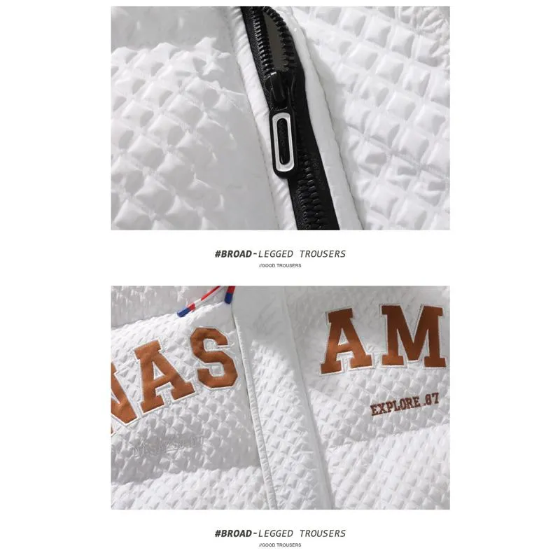 Cropped Thickened Hooded Puffer Jacket