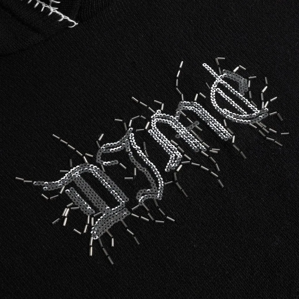 Dime MTL Hardcore Wool Hoodie Black
