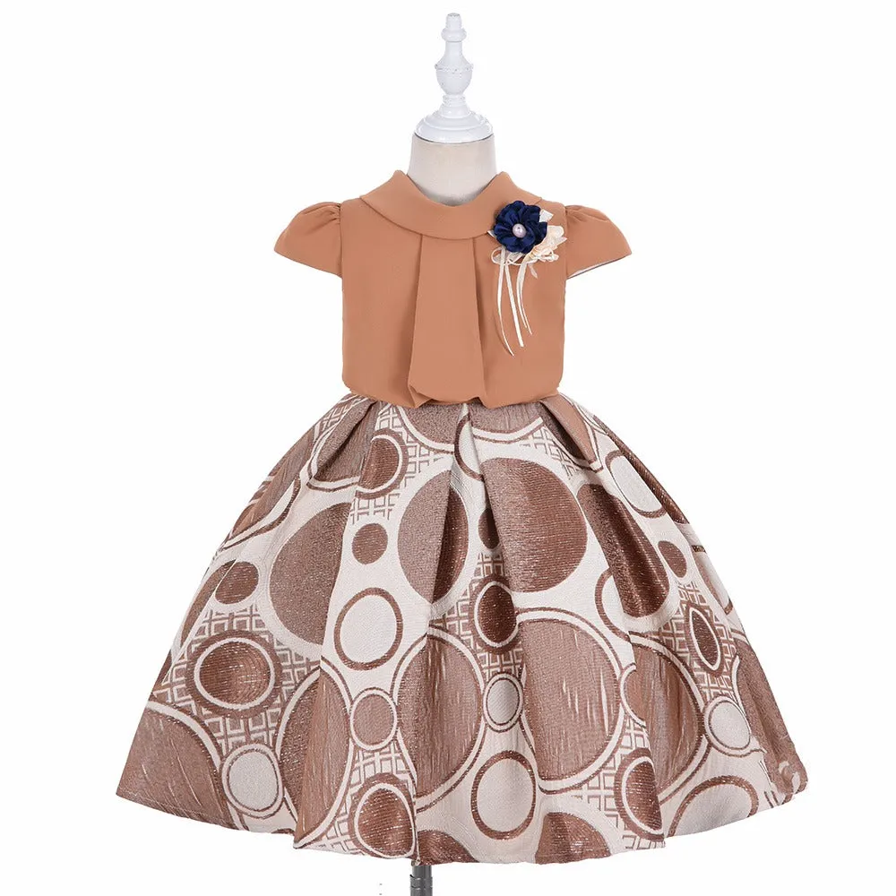 Floral Dresses For Girls - B1 - 2-10 Years Old