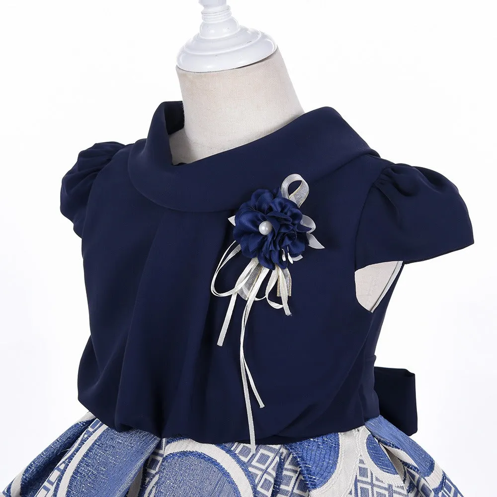 Floral Dresses For Girls - B1 - 2-10 Years Old