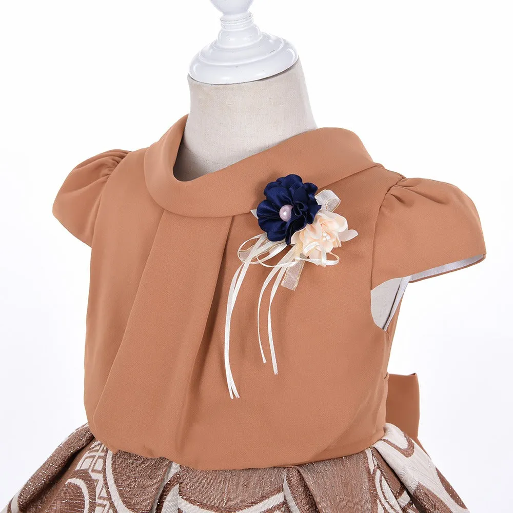 Floral Dresses For Girls - B1 - 2-10 Years Old