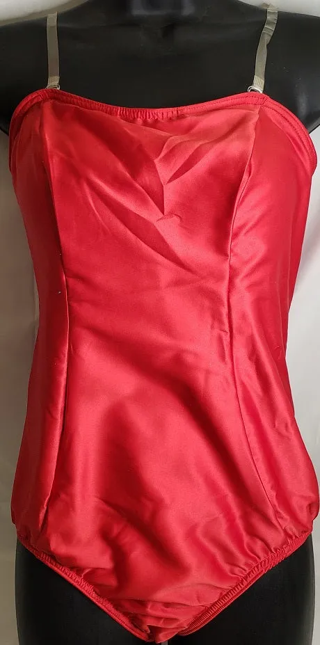 Inari -- Women's Camisole Leotard with Clear Straps