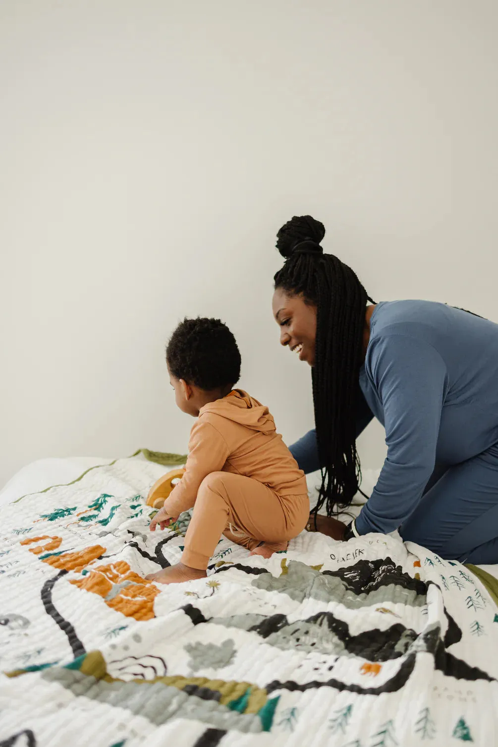 Large Reversible Throw Blanket