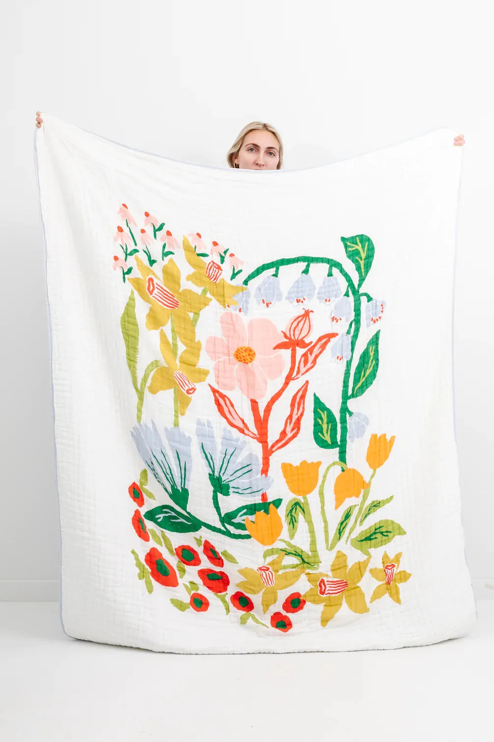 Large Reversible Throw Blanket