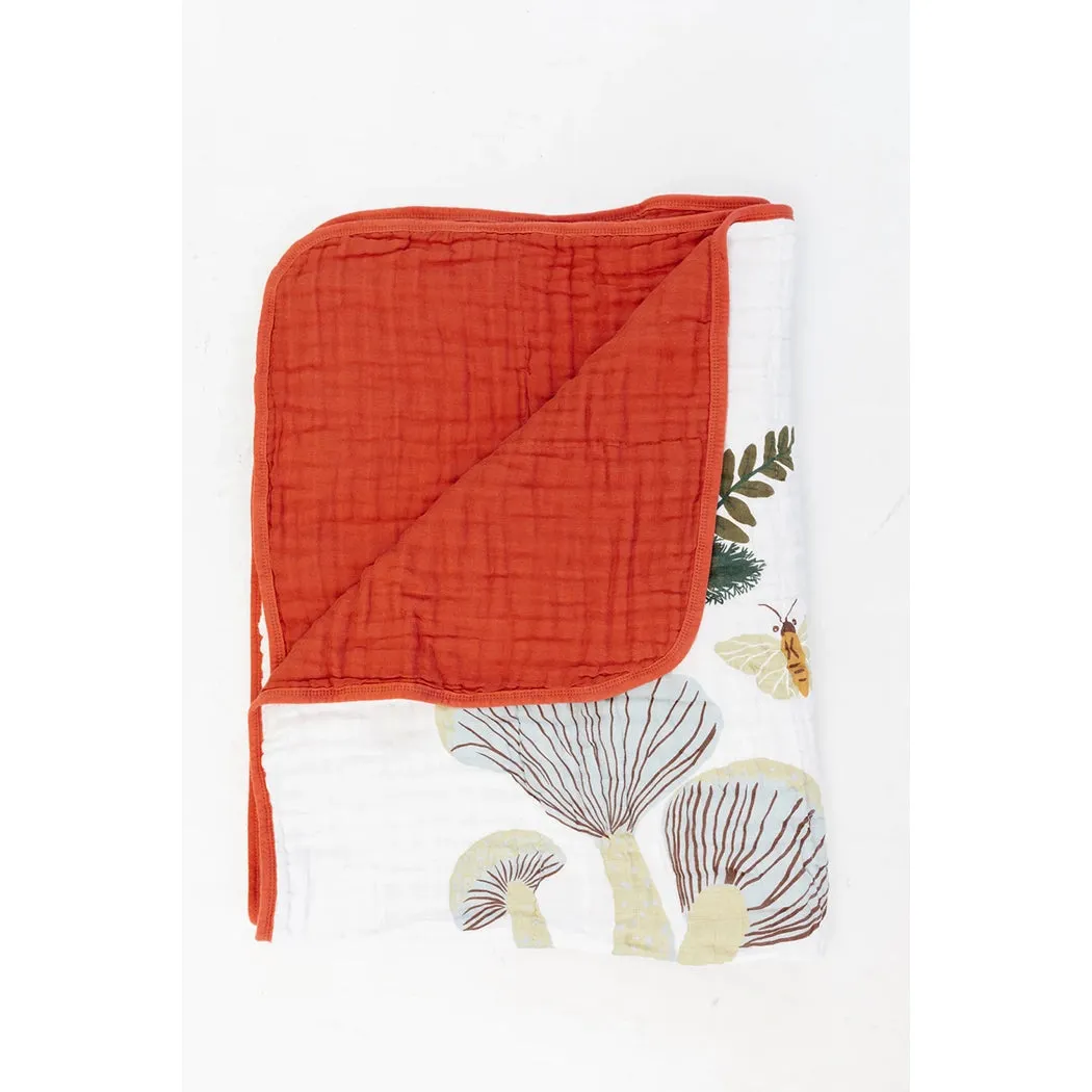 Large Reversible Throw Blanket