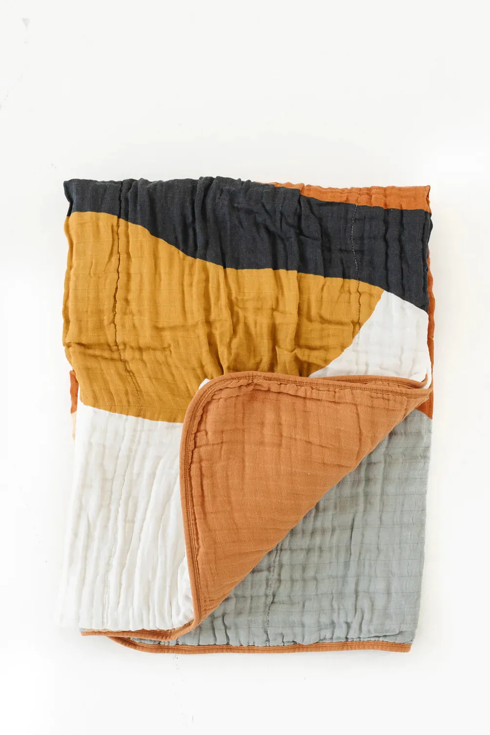 Large Reversible Throw Blanket