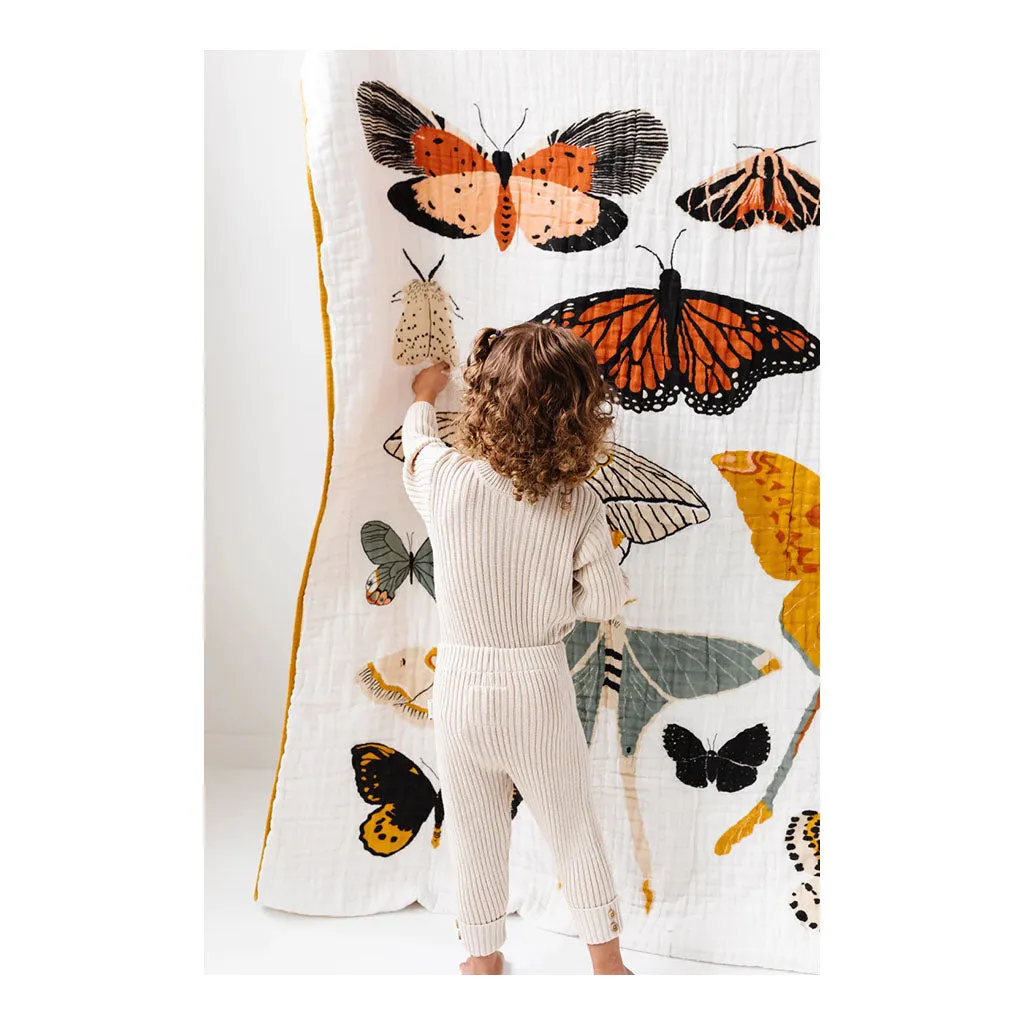 Large Reversible Throw Blanket