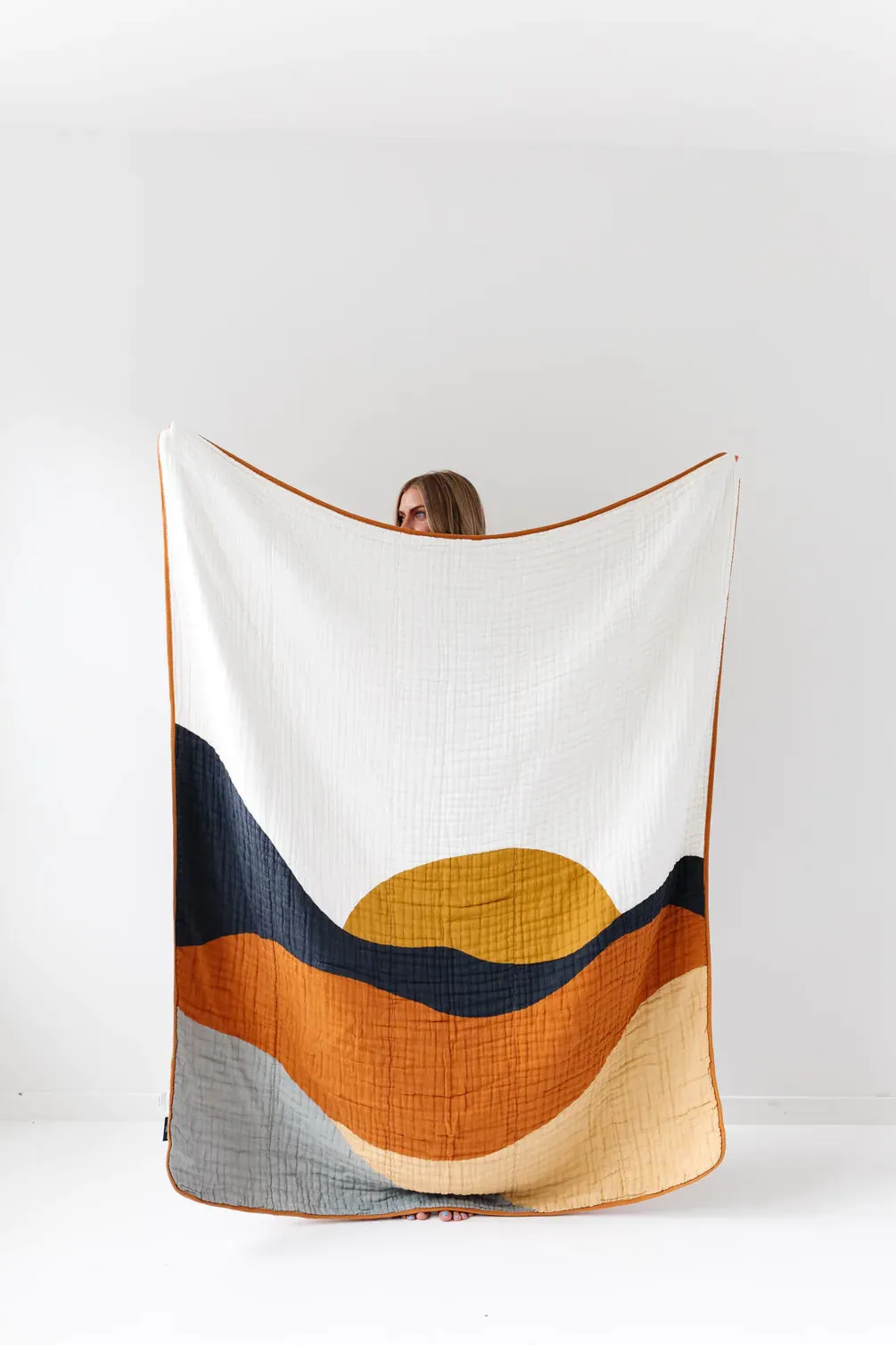 Large Reversible Throw Blanket