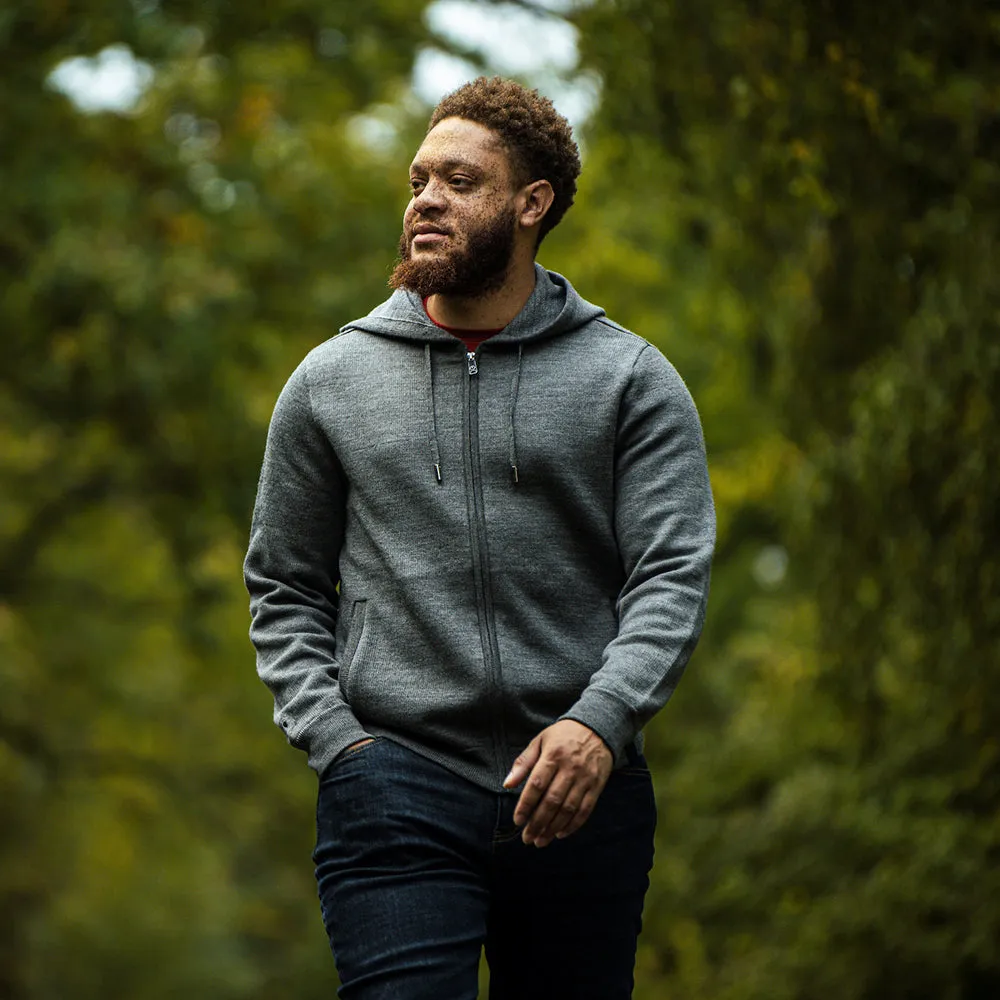 Mens LUX Hoodie (Smoke/Charcoal)