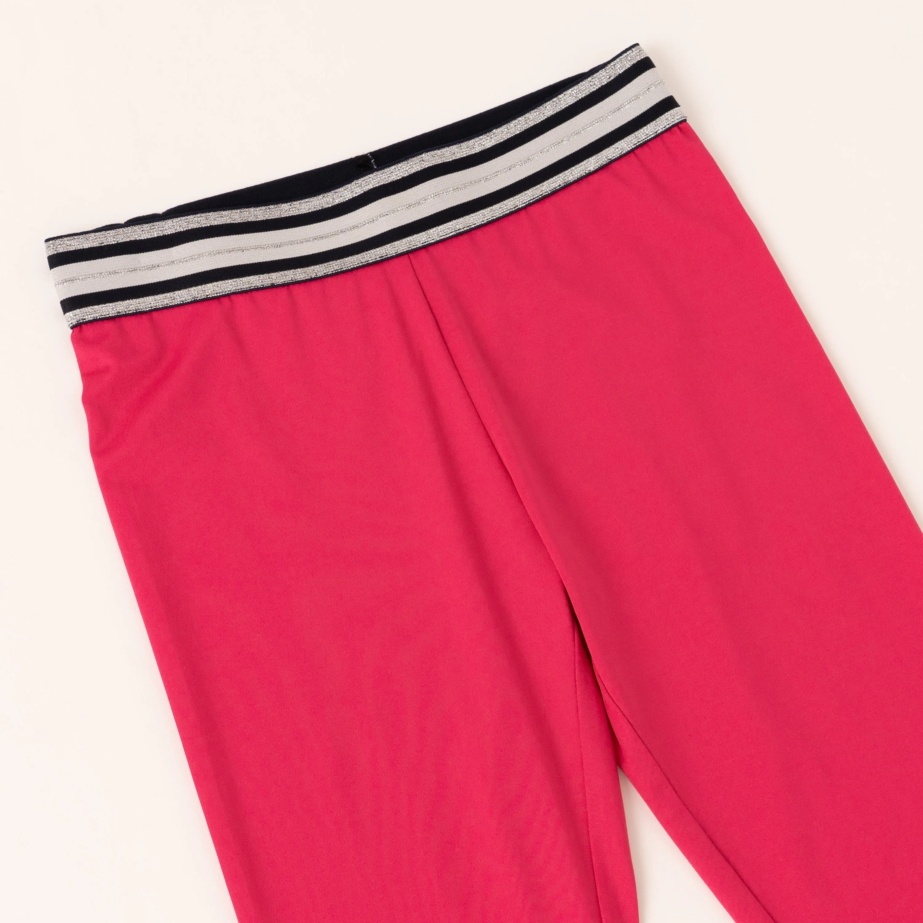 Metallic Waist Active Legging