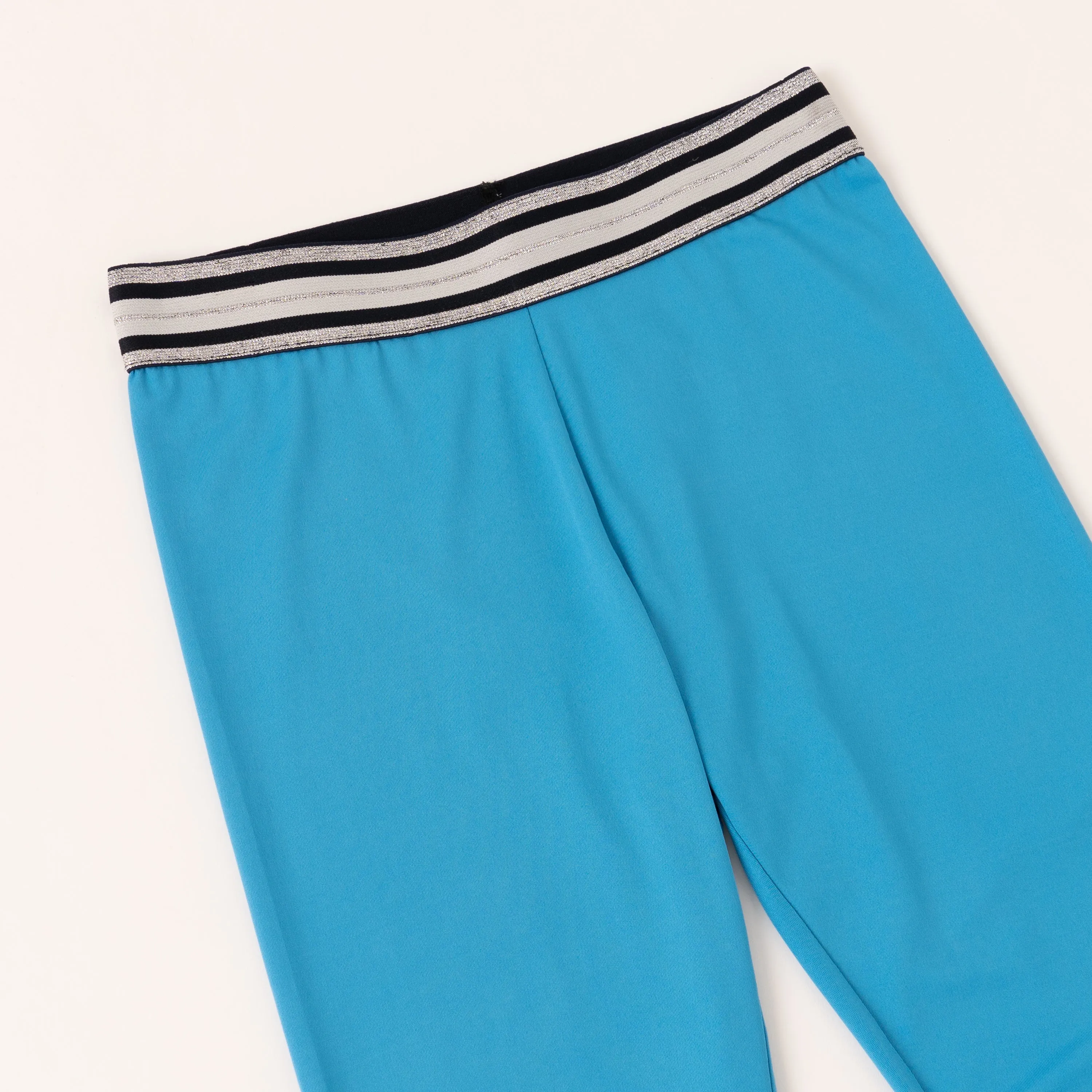 Metallic Waist Active Legging