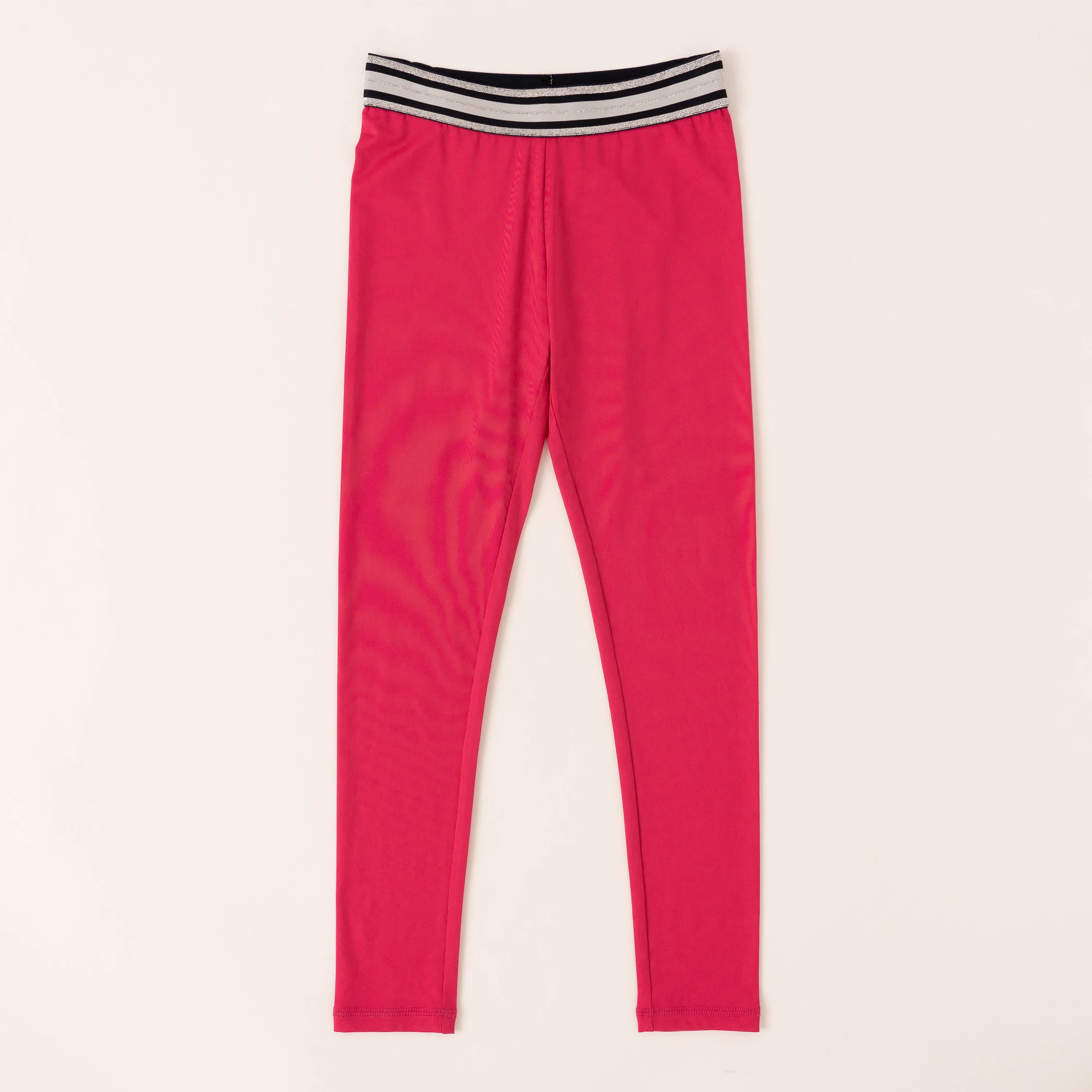 Metallic Waist Active Legging