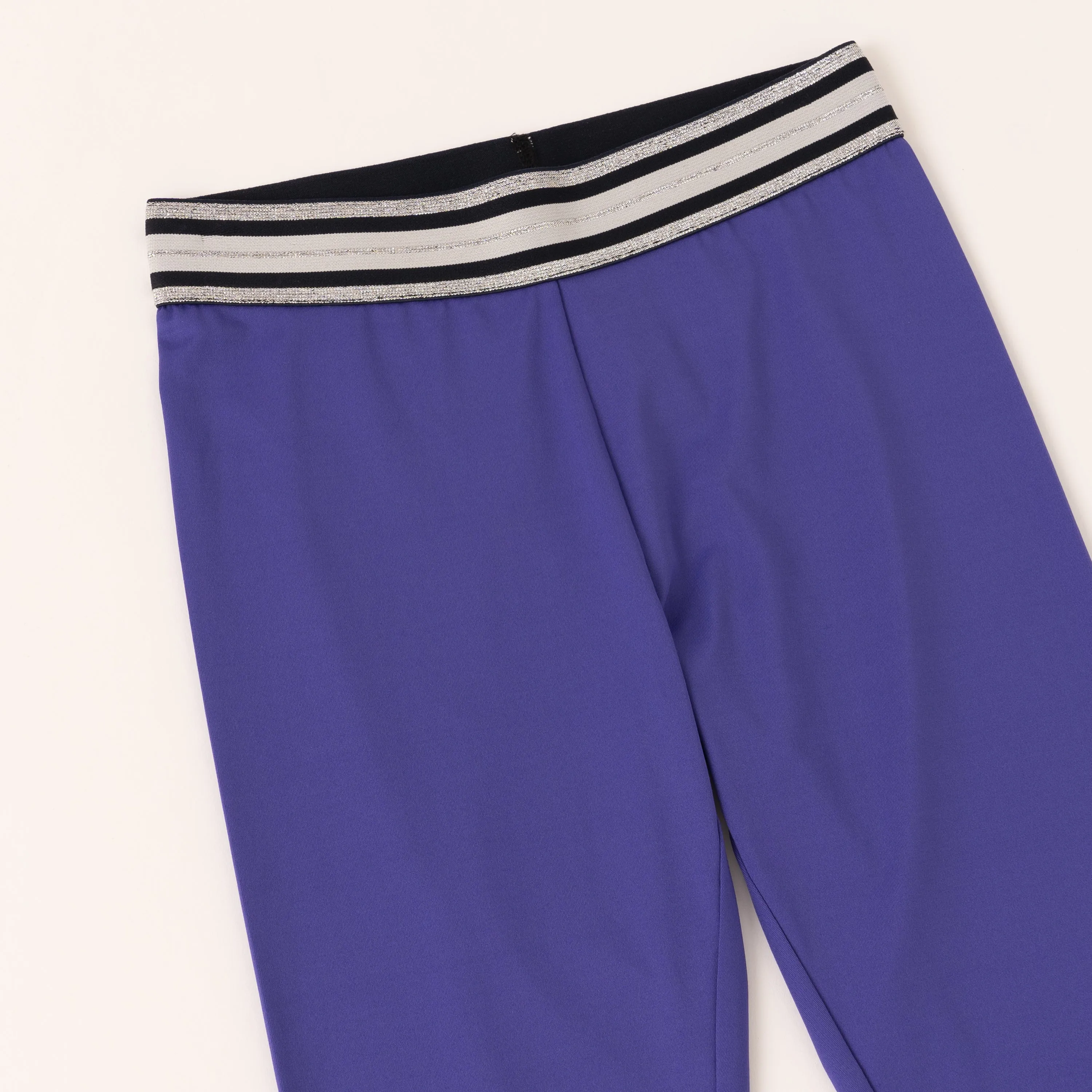 Metallic Waist Active Legging
