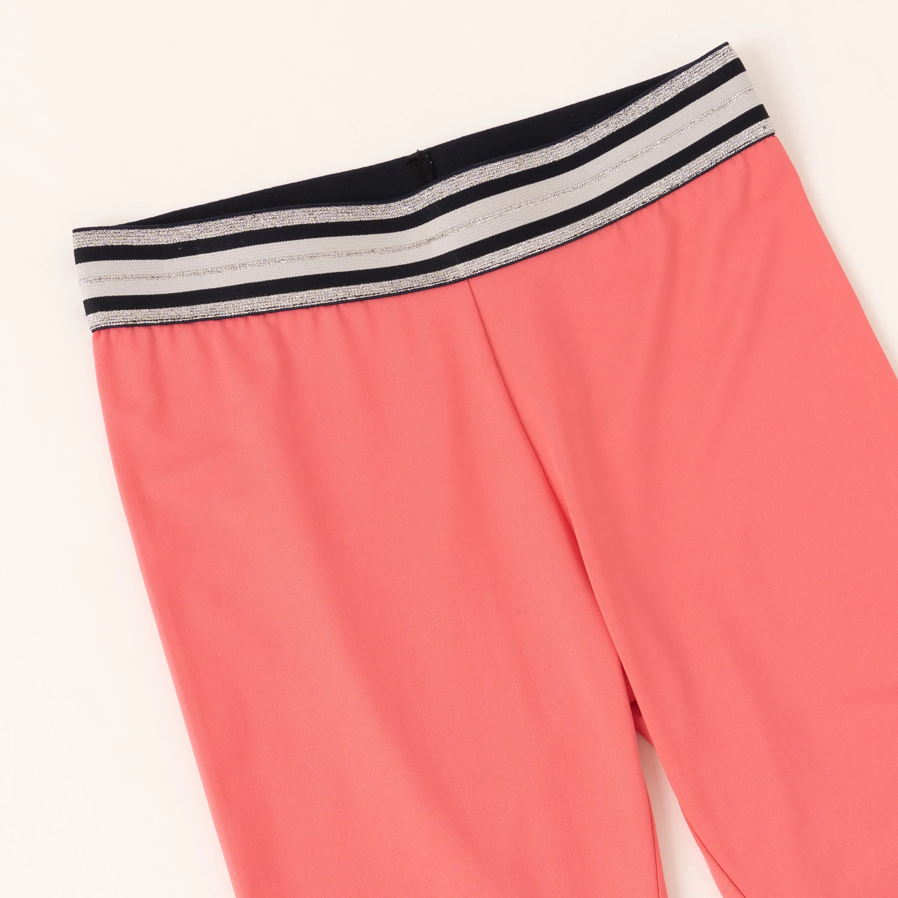 Metallic Waist Active Legging