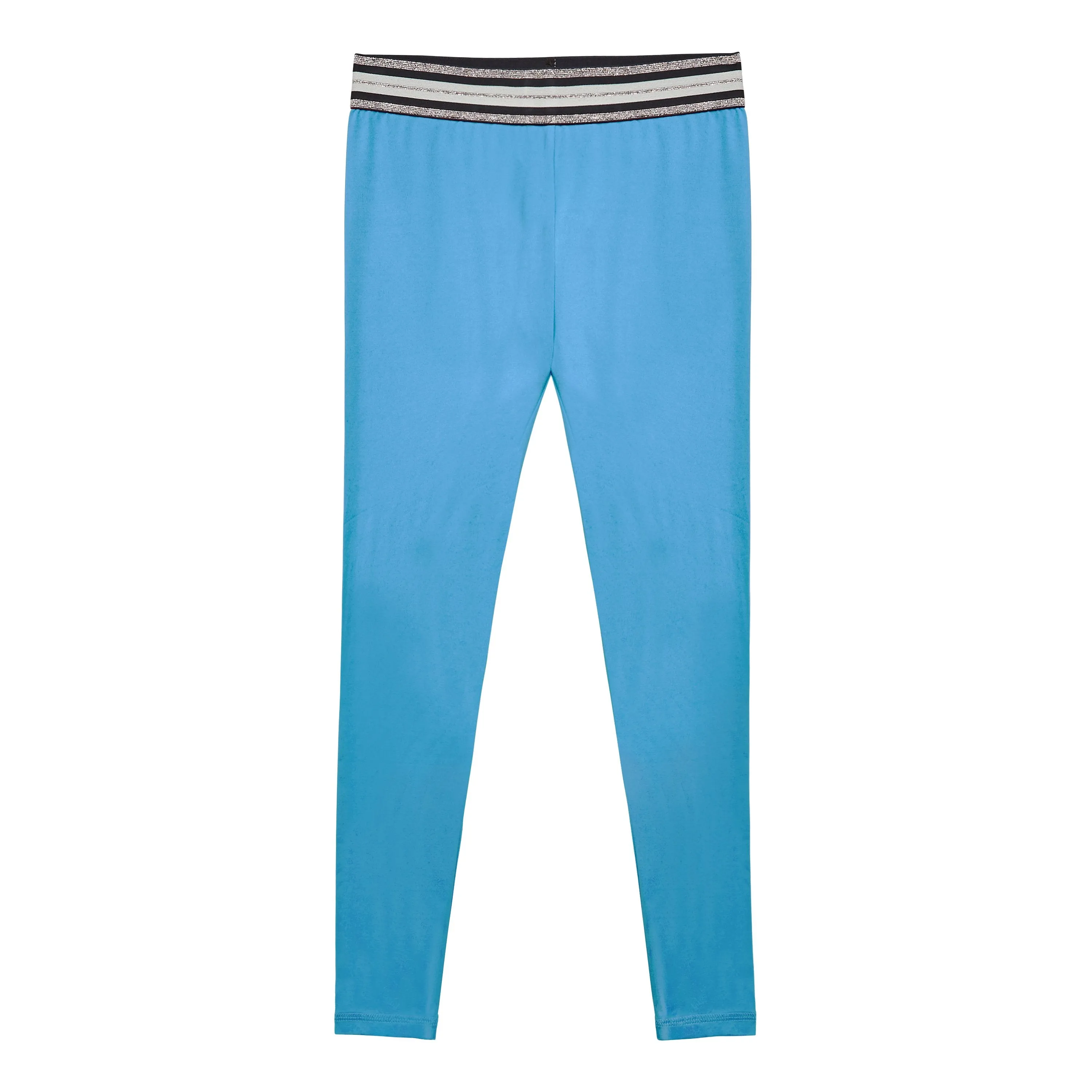 Metallic Waist Active Legging