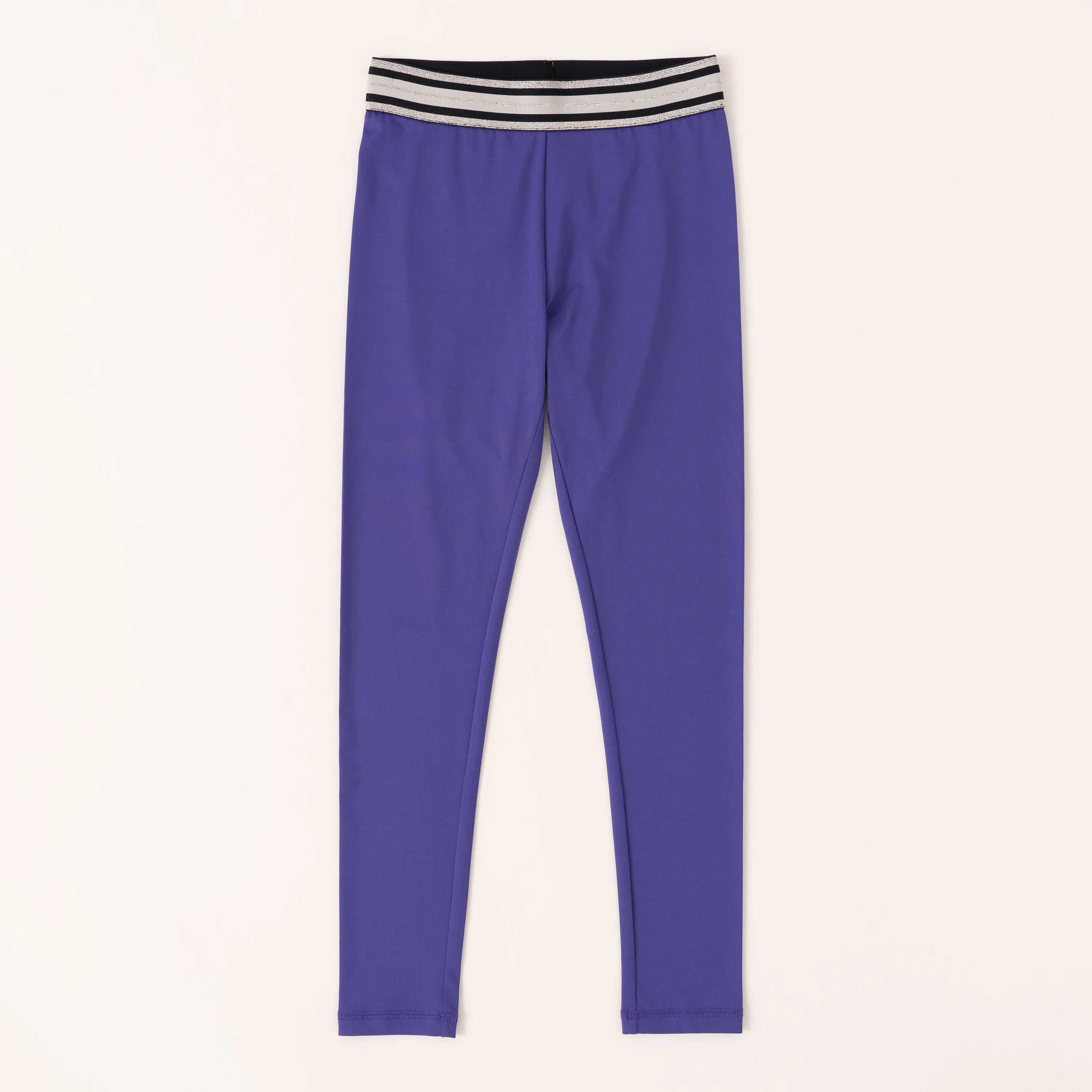 Metallic Waist Active Legging