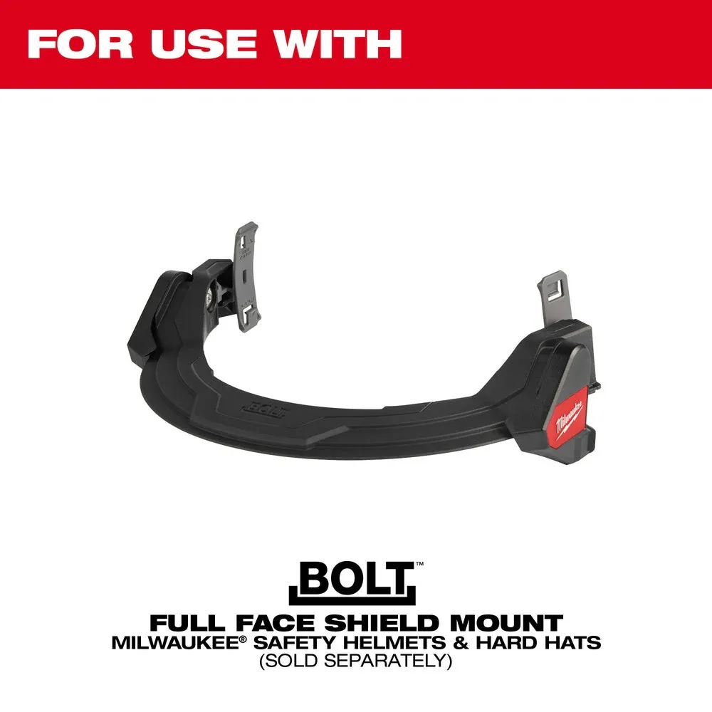 Milwaukee 48-73-1443 10pk Gray Face Shield Replacement Lenses (Helmet & Hard Hat Mount)