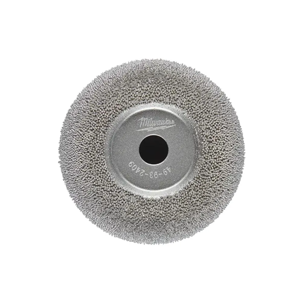 Milwaukee 49-93-2409 2-1/2" Flared Contour Buffing Wheel for M12 FUEL Low Speed Tire Buffer