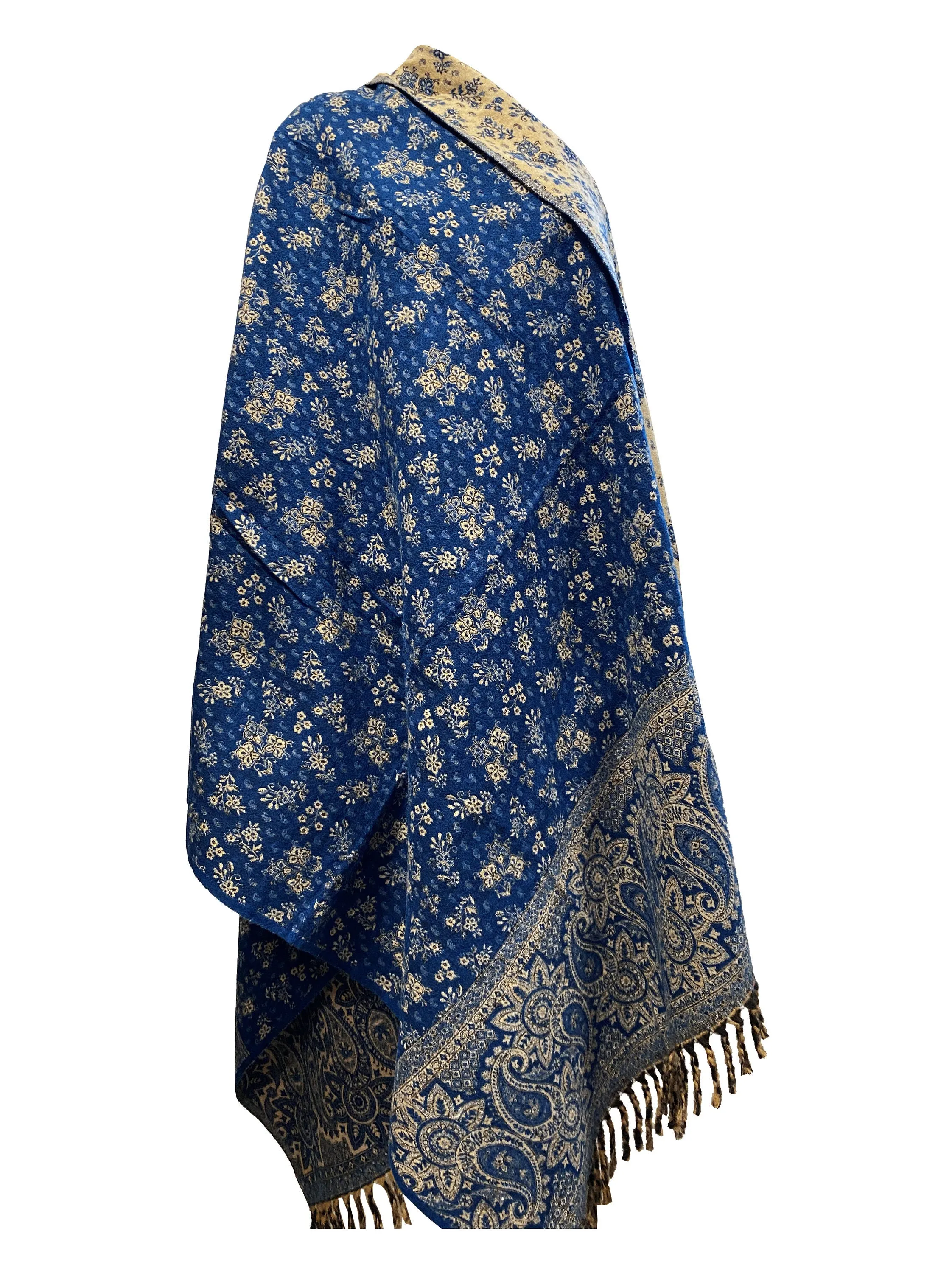 NEW LUXURY HANDMADE Petrol Blue colour Scarf Yak Wool comfortable scarf Blanket stole unisex Travel Wrap Meditation Soft Shawl special Gift