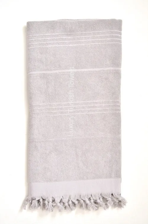Newport Terry Turkish Towel - Grey
