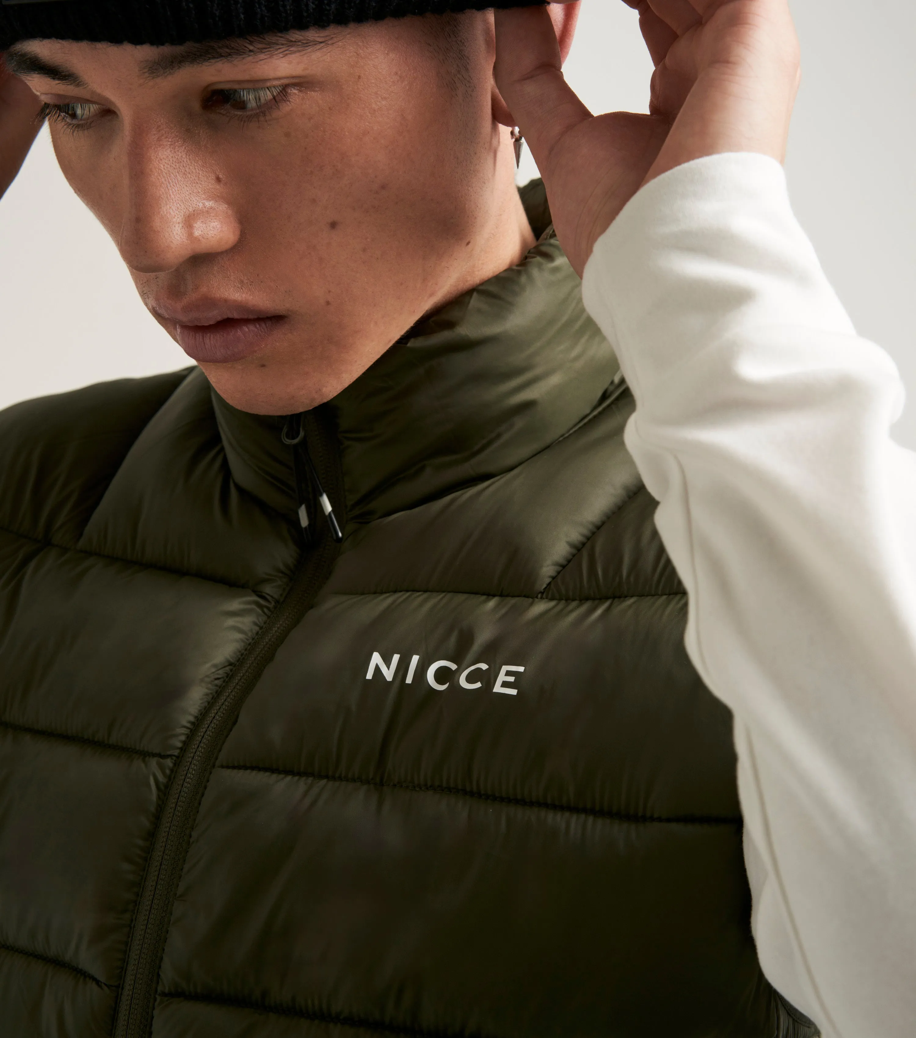 NICCE Mens Skyline Gilet | Juniper Green