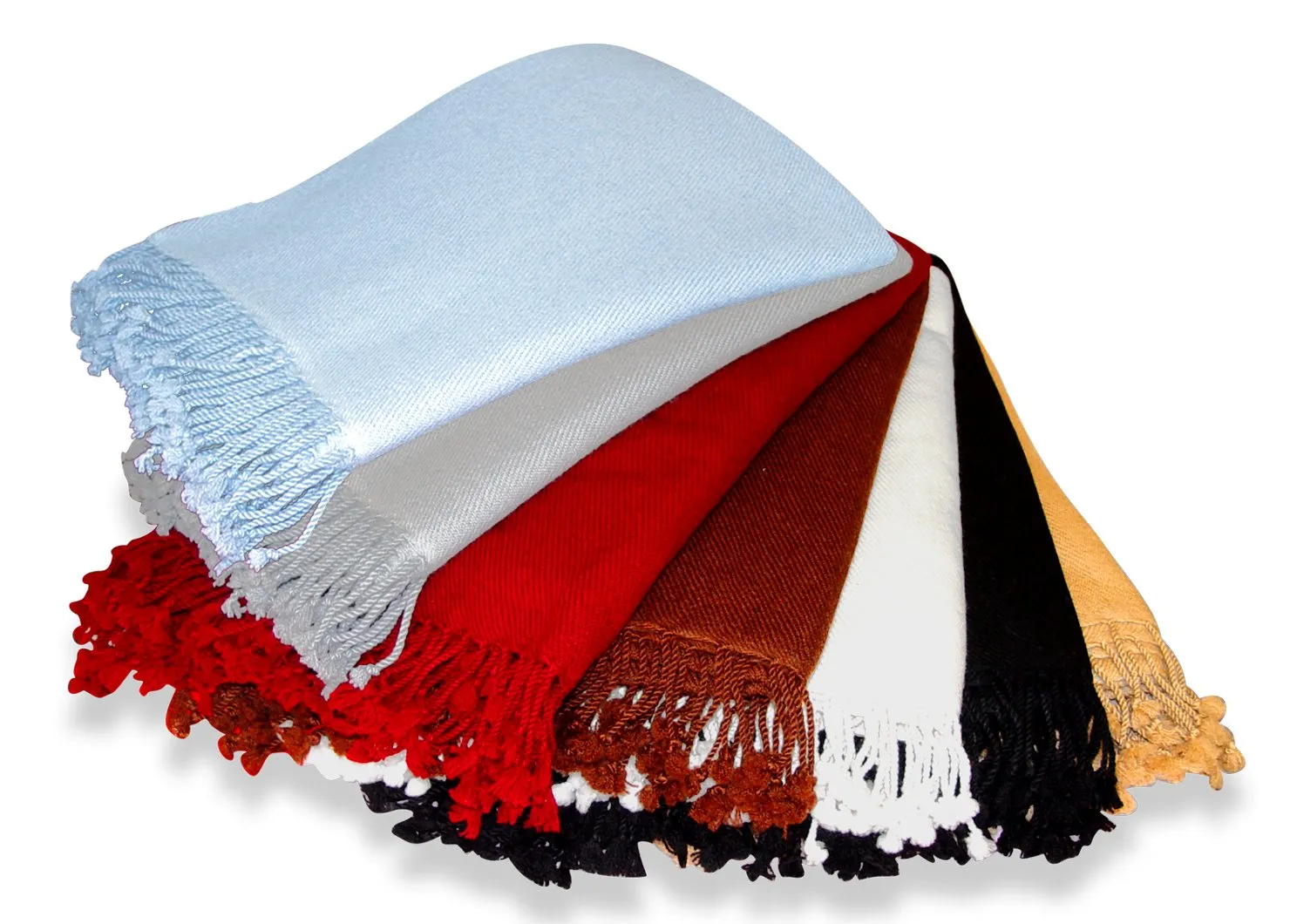 Peach Couture Home Collection Luxuriously Warm and Soft Cashmere Throw Blanket 50 x 60 in