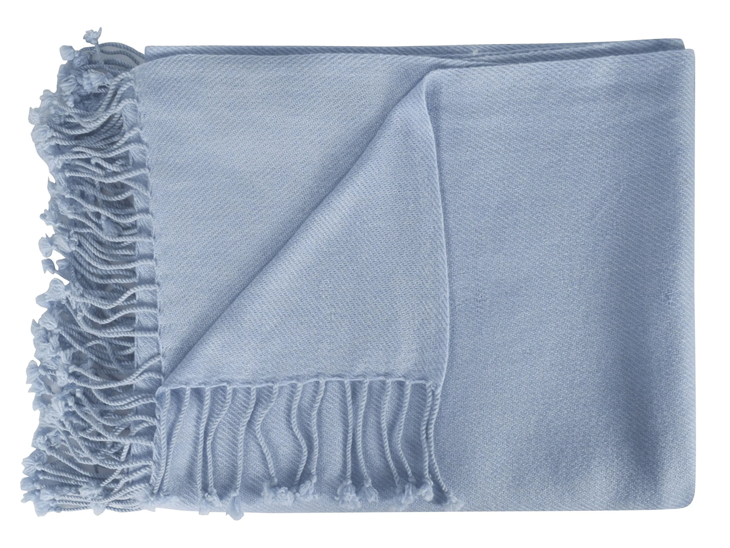 Peach Couture Home Collection Luxuriously Warm and Soft Cashmere Throw Blanket 50 x 60 in