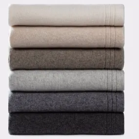 Pure Italian Cashmere Throw - Jersey