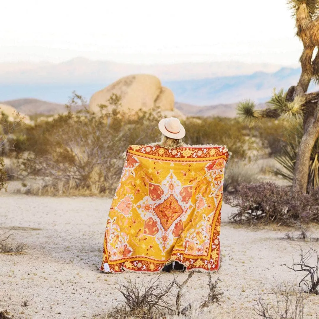 "Golden Hour" Large Picnic Rug