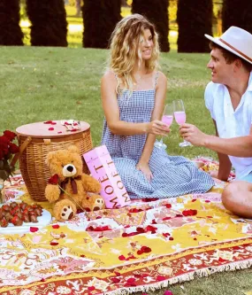 "Golden Hour" Large Picnic Rug