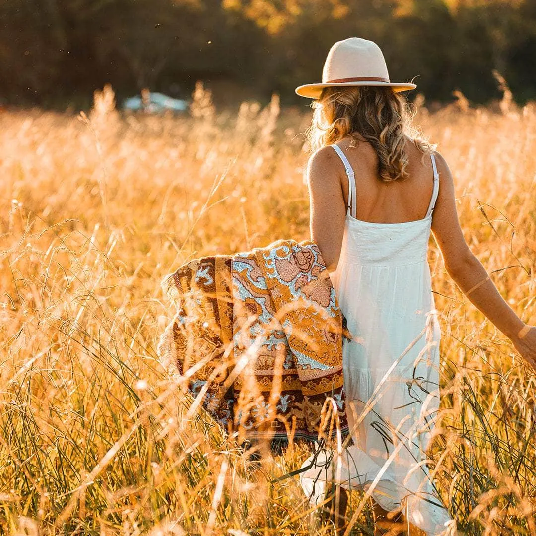 "Golden Hour" Large Picnic Rug