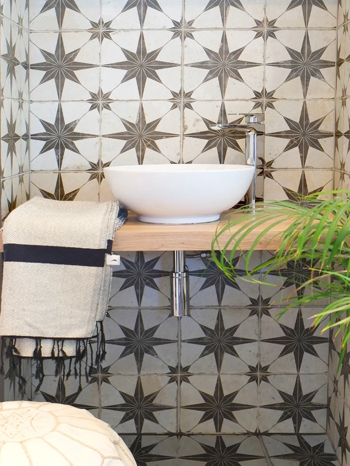 Rich Cotton/wool mix Hammam, Herringbone