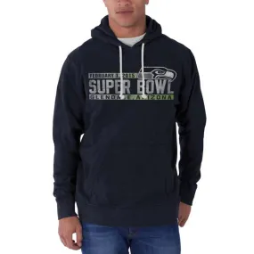 Seattle Seahawks 47 Brand NFC 2015 Super Bowl XLIX Navy Hoodie Sweatshirt Hoodie