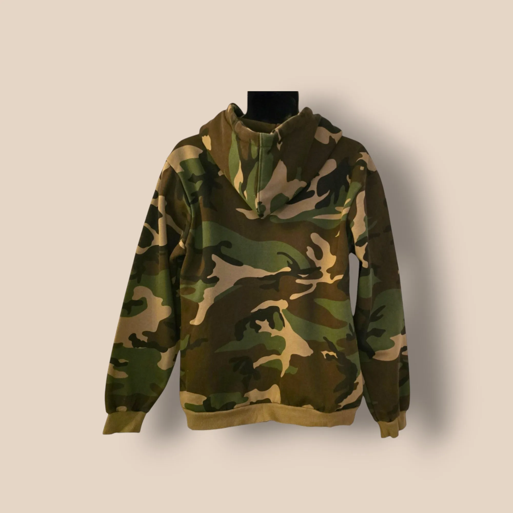 Supreme Style Box Logo Camouflage Men's Hoodie UK XL