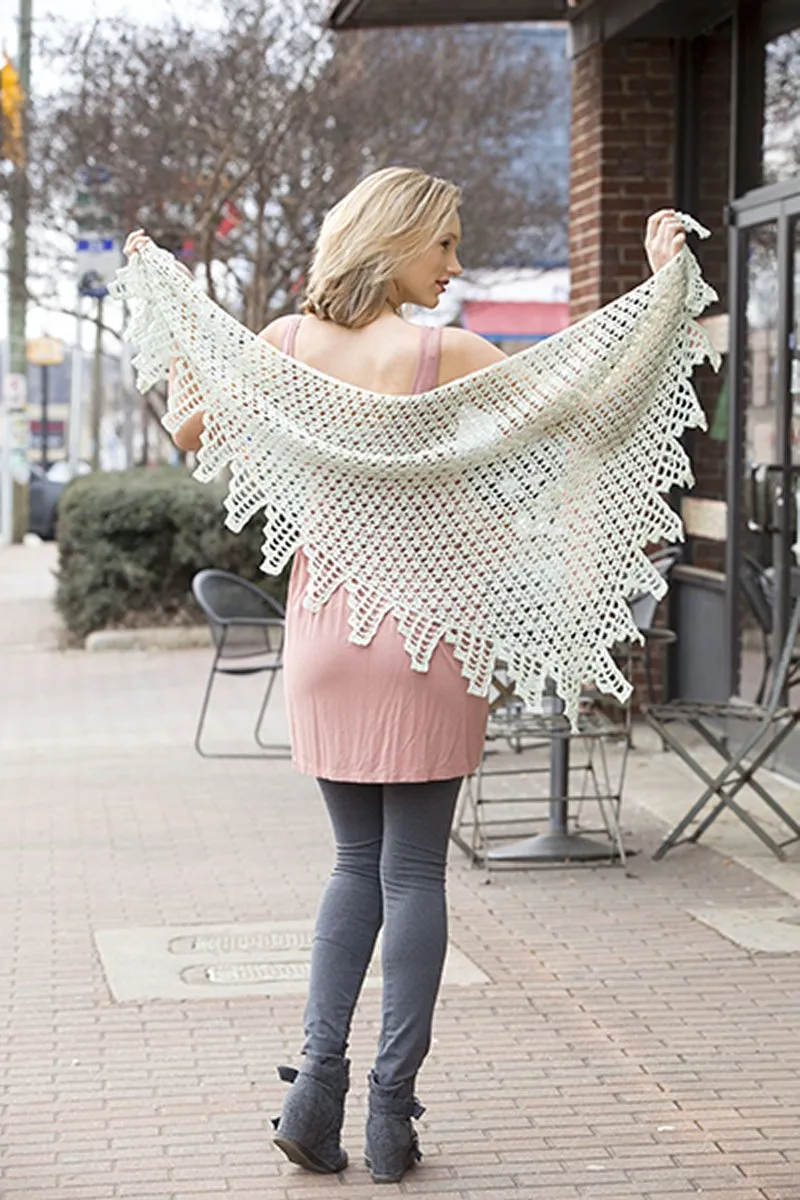 Universal Yarn Contrarian Shawls: Book 2 Patterns - Halfway There - PDF Download