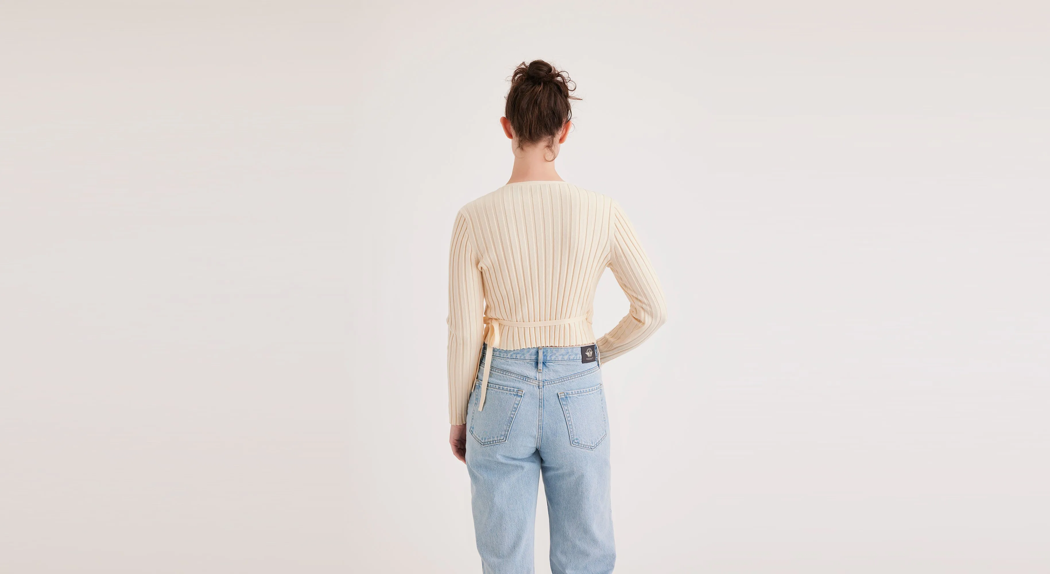 Wrap Sweater, Slim Fit